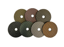Hex Dry Polishing Pads - 100mm PDH 