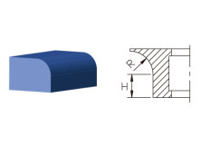 Pro.A - A-Profile 10mm Radius CNC  Polishing Wheels